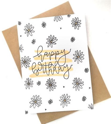 Happy Birthday Card Aesthetic Squiggles Ubicaciondepersonascdmxgobmx