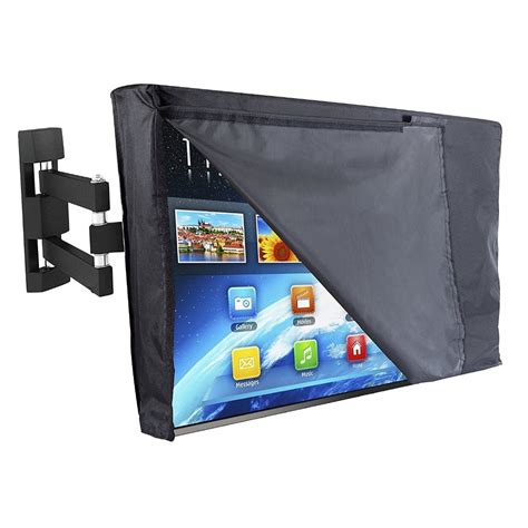 Outdoor Tv Cover With Bottom Cover And Transparent Film The Best