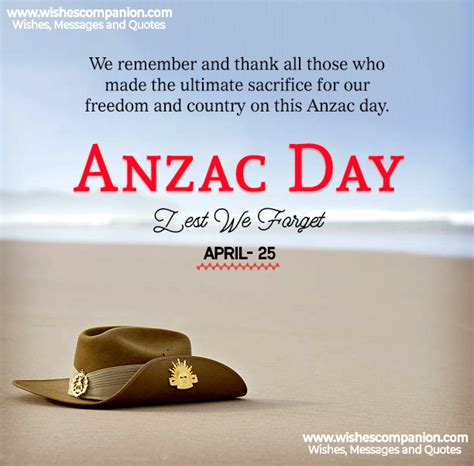 happy anzac day wishes messages and quotes wishes companion