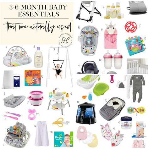 Baby Essentials Checklist Popsubtitle