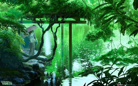Anime Garden Wallpapers Top Free Anime Garden Backgrounds