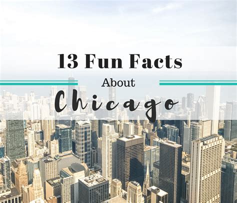 13 Things You Probably Didnt Know About Chicago Everyday Runaway