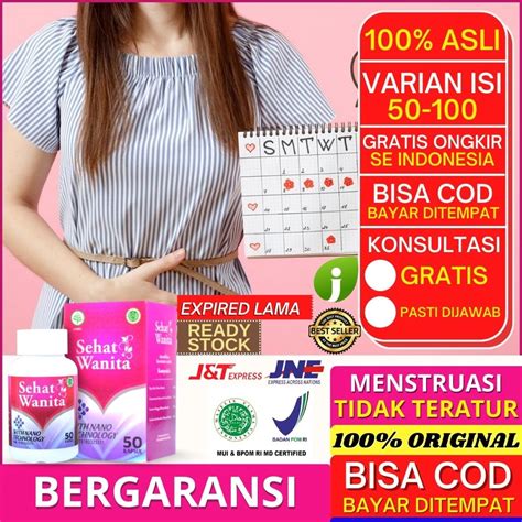 Jual Obat Siklus Mens Tidak Teratur Haid Tidak Lancar Menormalkan