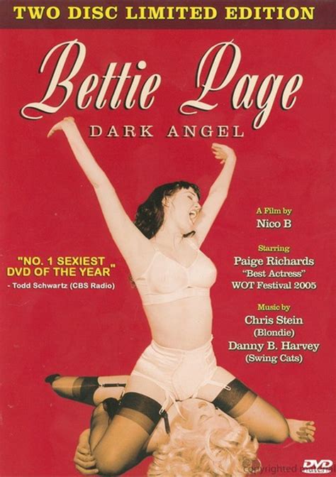 Bettie Page Dark Angel Limited Edition 2005 Adult Dvd Empire