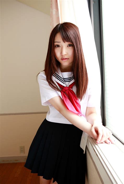 Sexy Models Exposed Yoshiko Suenaga Cute Japanese School Girl Costume Cosplay