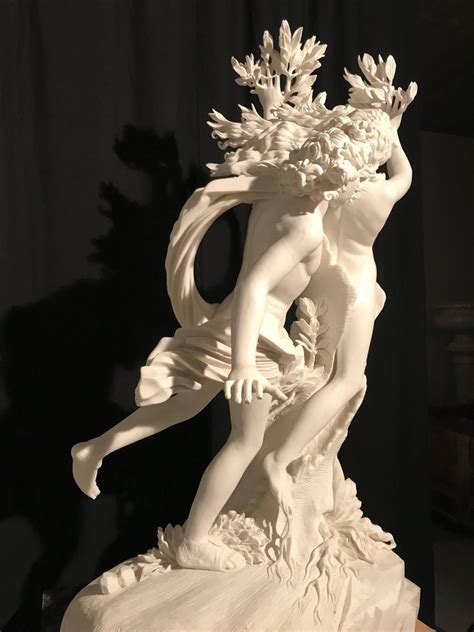 21st Century Italian Marble Sculpture Of Apollo E Dafne Gian Lorenzo