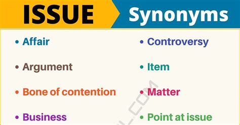 Another Word For “issue” 105 Synonyms For “issue” With Useful