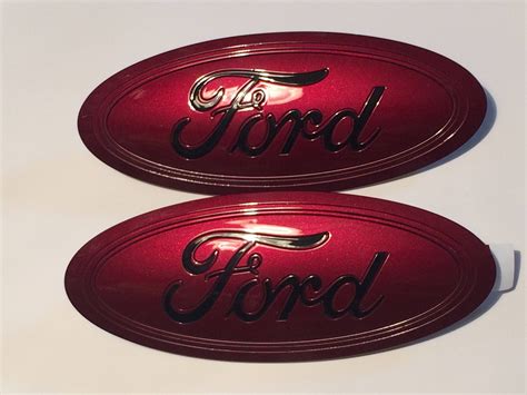 Car Mechanic Ag Custom Painted Ford Emblems