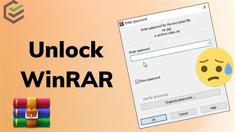 2 Ways How To Unlock Winrar Password Best Rar Password Recovery Tool 2022 Youtube