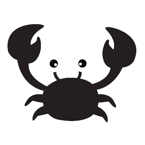 Crab Silhouette Scalable Vector Graphics Clip Art Black Crab Feet Png