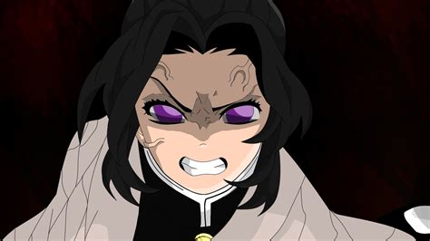Cdjapan has all the lineup of demon slayer nendoroid developed by goodsmile company. Demon Slayer Shinobu Kochou With Purple Eyes With Black Background HD Anime Wallpapers | HD ...