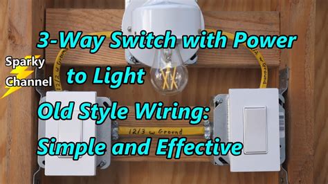 Old Style 3 Way Switch Wiring Three Way Switch Wiring How To Wire 3