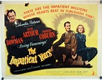 "JEAN ARTHUR " MOVIE POSTER - "THE IMPATIENT YEARS" MOVIE POSTER