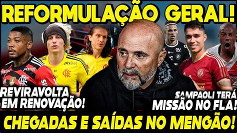 Refor Os E Sa Das Reformula O Geral No Elenco Sampaoli Ter Miss O