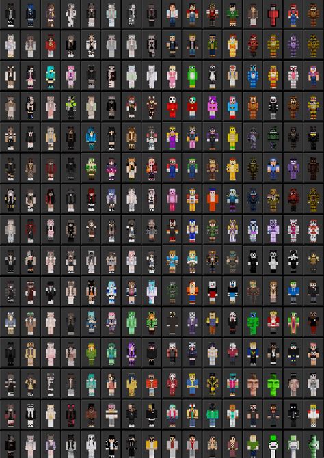 Casual skin pack for minecraft pe includes 600 different skins, which you be able to easily set up in the game. Casual Skin Pack 5.2 Christmas Update | Minecraft Skin Packs