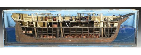 Rare Cross Section Of A Whaling Ship
