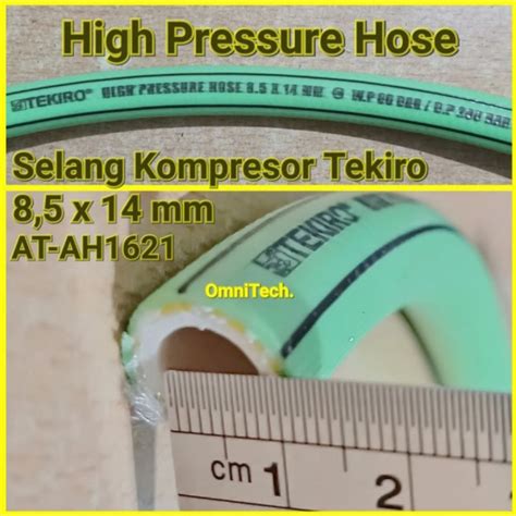 Jual Selang Kompresor Tekiro High Pressure Hose Tekanan Tinggi 85 X 14 Mm Jis Shopee Indonesia