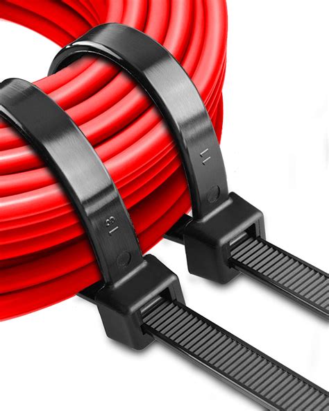 Buy Long Cable Ties Heavy Duty Zip Ties 450mm Black Cable Ties Wraps