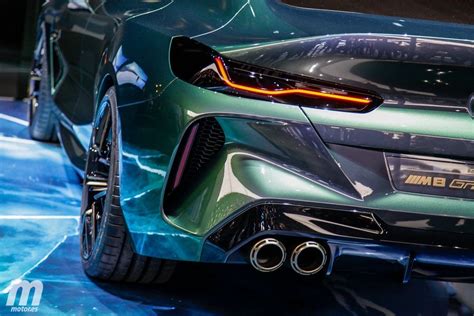 The design was the showstopper obviously, but the green ice theme. BMW M8 Gran Coupé Concept: el adelanto de la nueva berlina ...