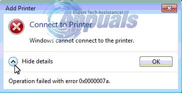 FIX Windows Cannot Connect To The Printer