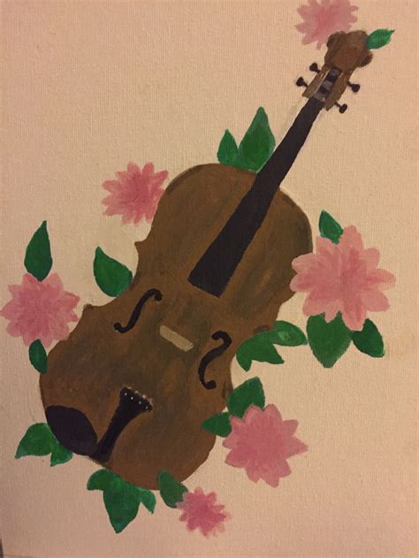 Painted A Violin Today Violin