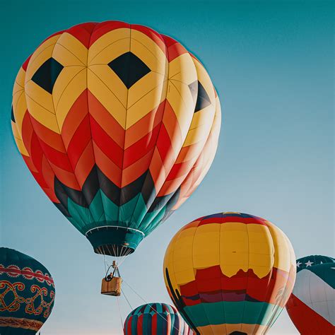 Photo Of Multi Coloured Hot Air Balloons · Free Stock Photo