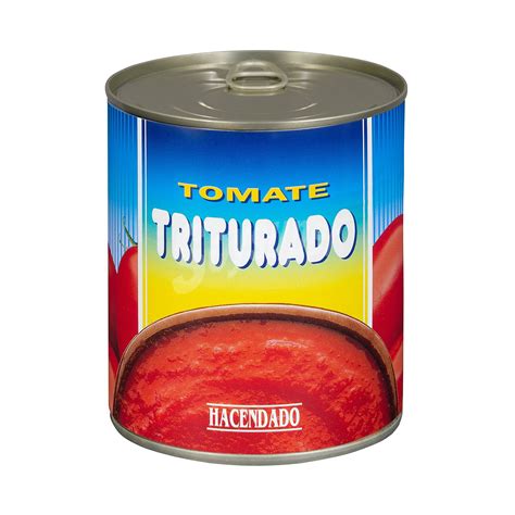 Hacendado Tomate Natural Triturado Bote G