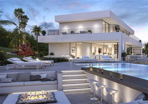 Luxury modern villa design in istanbul concept. Design - Modern Villas