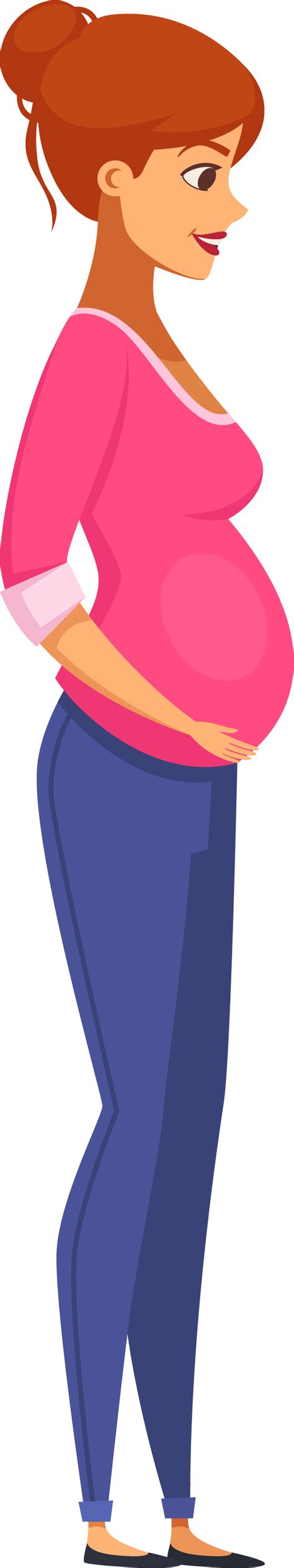 Free Pregnancy Pregnancy Newborn Cartoon Vector 851824