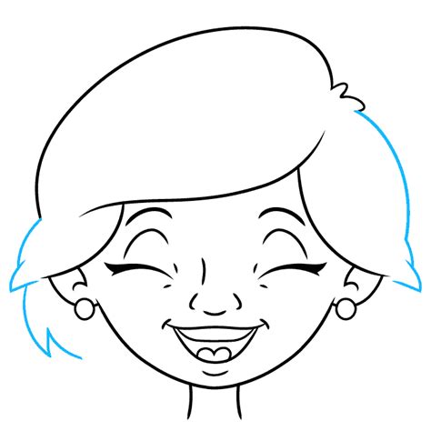 How To Draw A Laughing Face Really Easy Drawing Tutorial