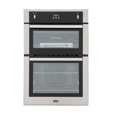 Stoves Sgb900ps Stainless Steel Double Built In Gas Oven 444440836