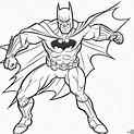 Dibujo 05 de Batman para colorear