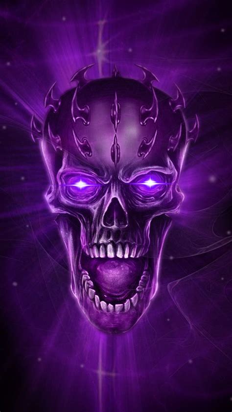 Dieser pinnwand folgen 11491 nutzer auf pinterest. Purple skull theme. #wallpaper | Skull artwork, Skull ...