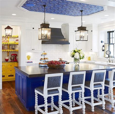 My Blue And White Kitchen Dream House