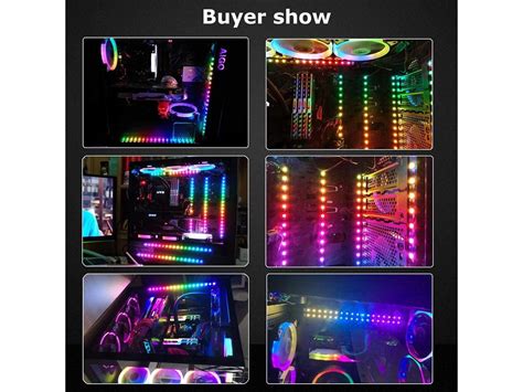 Check out my asus aura sync led light show. Addressable RGB LED Strip for PC, 5V WS2812B Rainbow ...