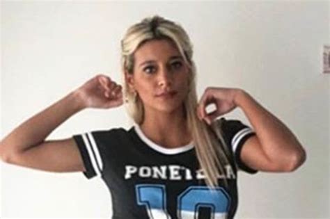 Sol Perez Instagram World’s Hottest Weather Girl Shows Off Argentina Kit In Sexy Way Daily Star