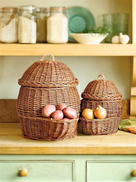 Onion And Potato Storage Baskets Free Shipping