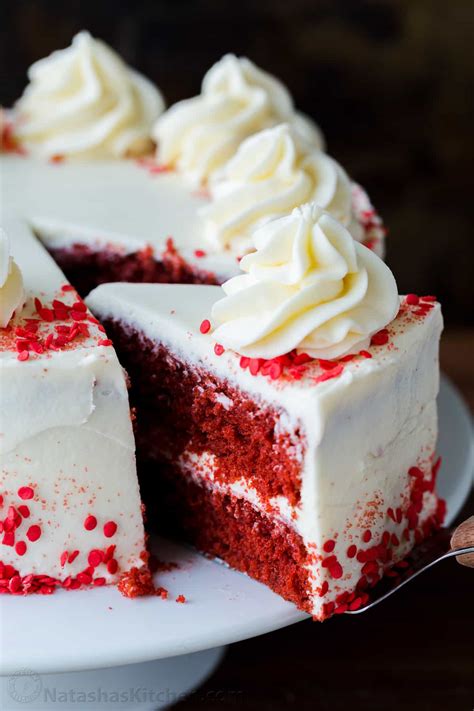 Birthday Red Velvet Cake For Men Red Velvet Cake With Cream Cheese Frosting Sally S Baking