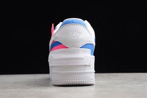I like the concept of red, white and blue and the classic, and i think it's going. 2020 Wmns Nike Air Force 1 Shadow White Pink Blue CU3012 ...