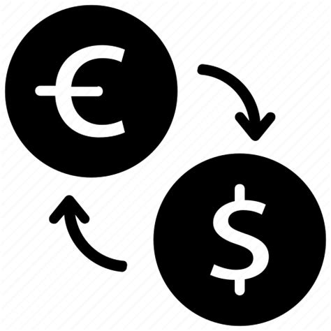 Currency converter, currency exchange, foreign exchange, forex trading, money exchange icon ...