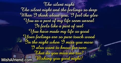 Good Night Poems for Him