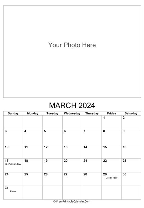 Personalized Photo Calendar 2024 Printable Pdf Beth Marisa