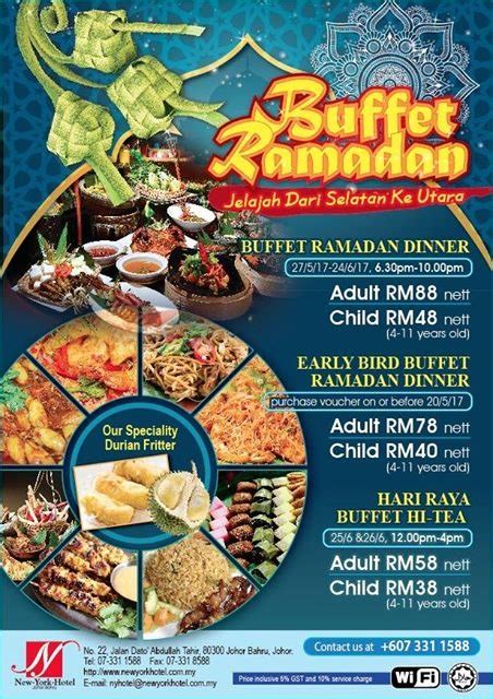 This is a past promotion from eastin hotel. Pakej Buffet Ramadhan 2017 Hotel & Restoran Di Johor Bahru ...