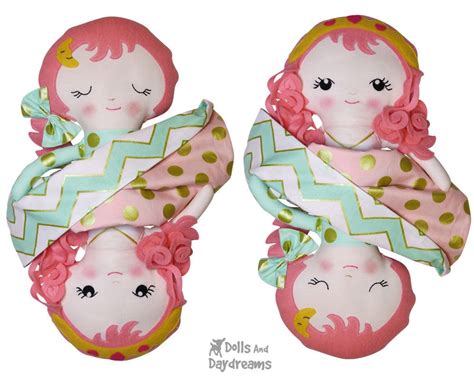 Topsy Turvy Sleeping Beauty Sewing Pattern Dolls And Daydreams Doll