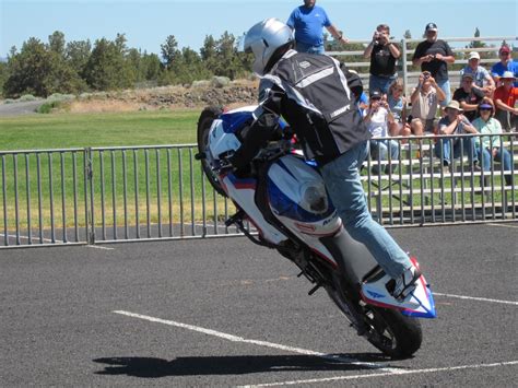 • to promote safety in motorcycle operation. BMW Motorcycle Rally in Redmond