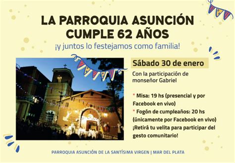 Aniversario Parroquia De La Asunción De La Santí­sima Virgen