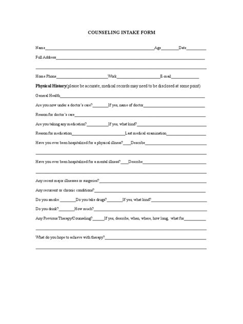 Intake Form Pdf Psychotherapy Domestic Violence