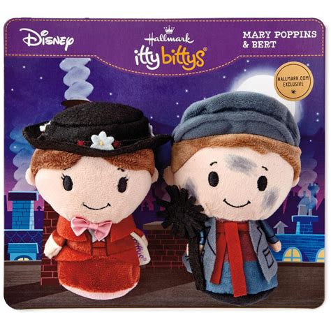 Itty Bittys Disney Mary Poppins And Bert Stuffed Animals Set Of 2
