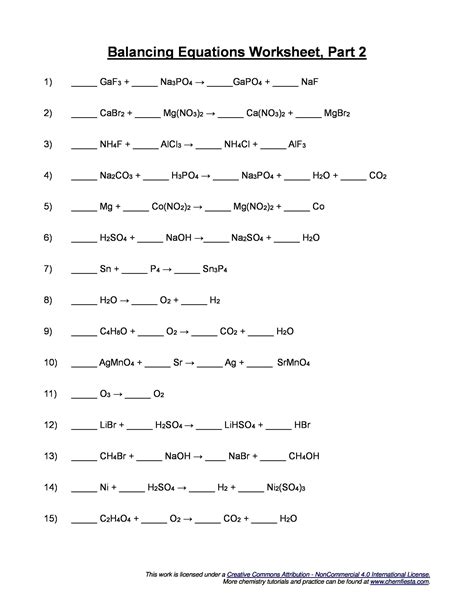 Chemical reaction short quiz chemistry chemical reactions. Identifying Reaction Types And Balancing Chemical ...