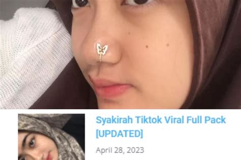 Galeri Album Link Video Syakirah Viral Yang Bocor Ke Publik Via Twitter